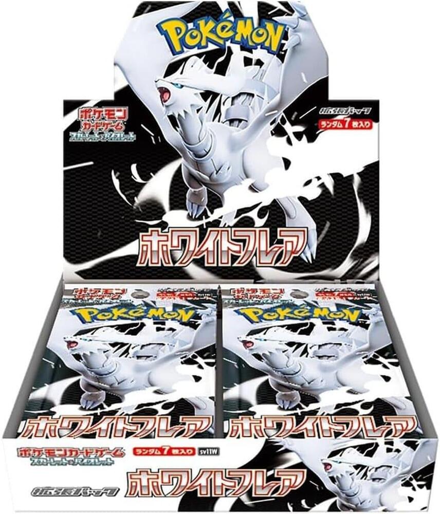 White Flare Booster Box Japanese Pokemon Factory Sealed w/ Shrink
